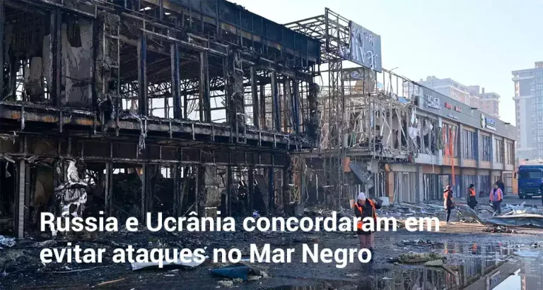 Rússia e Ucrânia concordaram em evitar ataques no Mar Negro e a instalações elétricas, afirma Casa Branca