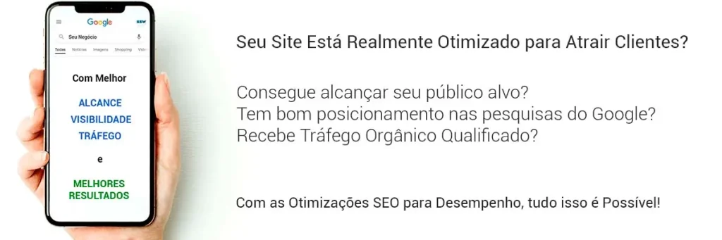 Você tem um site otimizado para aparecer nas primeiras posições do Google?