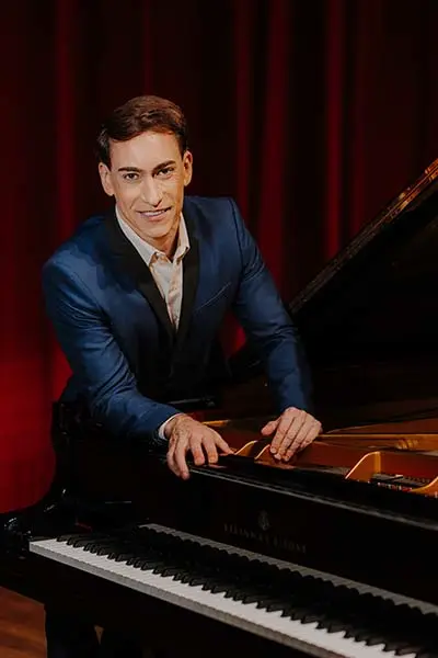 Pianista Alexandre Dietrich - Recital Piano Appassionato - Teatro Carlos Gomes em Blumenau