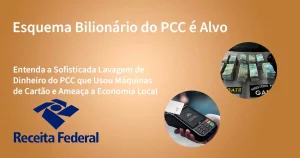 Esquema Bilionário: Entenda a Sofisticada Lavagem de Dinheiro do PCC que Usou Máquinas de Cartão e Ameaça a Economia Local