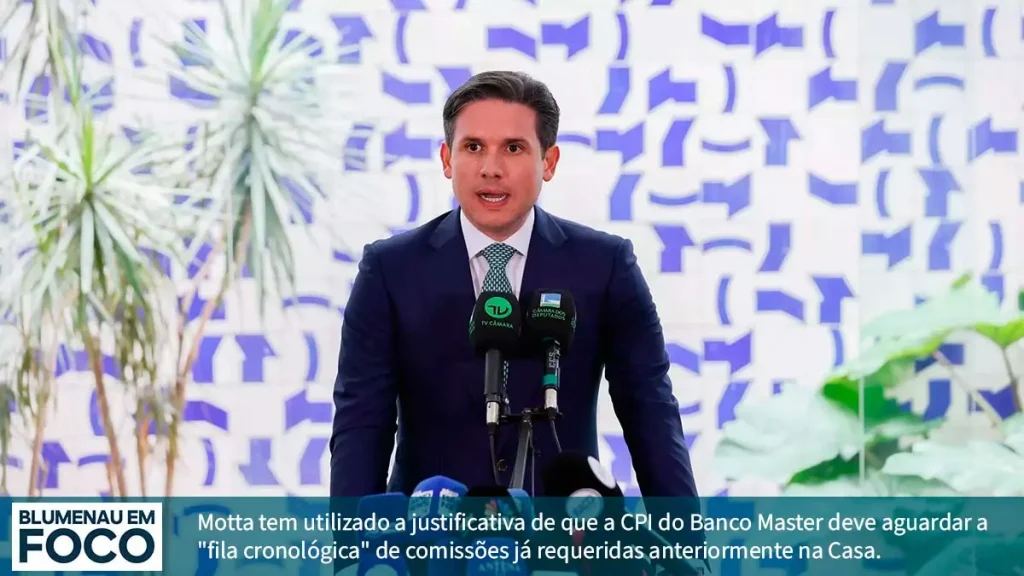 CPI do Banco Master deve Aguardar a Fila Cronológica, Diz Hugo Mota.