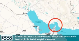 Estreito de Ormuz: EUA Intercalam Diálogo com Ameaças de Destruição de Rede Energética Iraniana.