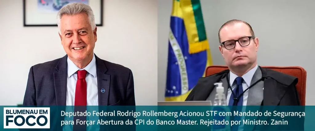 Mandado de Segurança para Abertura de CPI do Banco Master Rejeitado pelo Ministro Zanim.