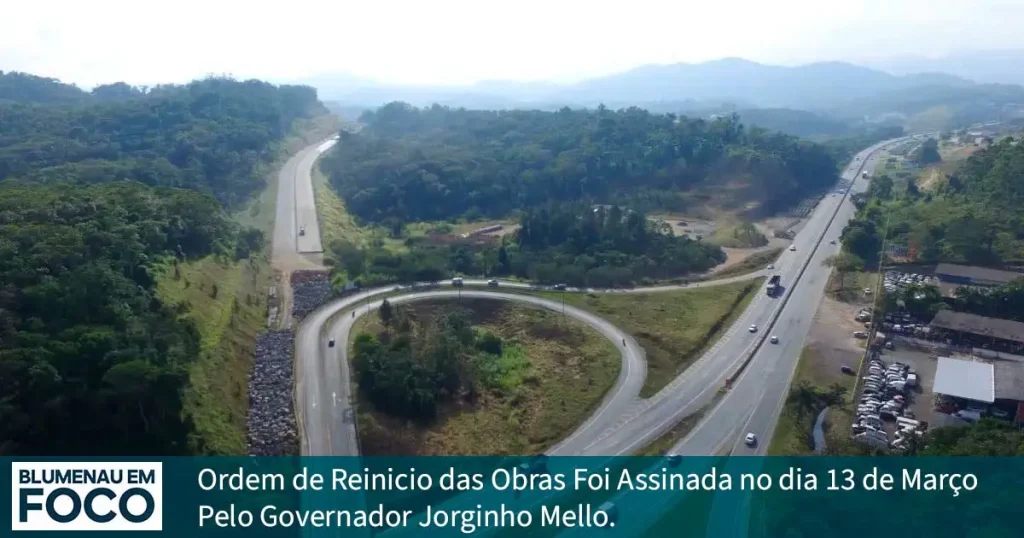 O que muda para a Via Expressa de Blumenau em abril? - Blumenau em Foco Notícias de Blumenau e Vale do Itajaí/SC.