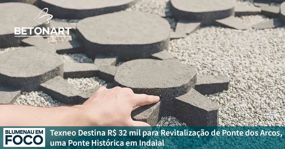 Piso Póros da Betonart: Piso Criado em Blumenau Conquista Prêmio Internacional! - Blumenau em Foco Notícias de Blumenau, Vale do Itajaí/SC. Piso Póros da Betonart: Piso Criado em Blumenau Conquista Prêmio Internacional! - Blumenau em Foco Notícias de Blumenau, Vale do Itajaí/SC.