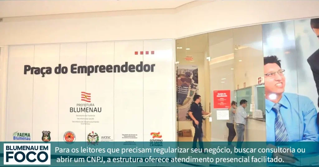 Praça do Empreendedor de Blumenau, Endereço e Contatos: Blumenau em Foco Notícias de Blumenau, Vale do Itajaí/SC.