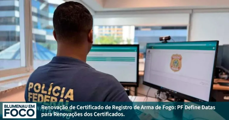 Renovação de Certificado de Registro de Arma de Fogo: PF Define Datas para Renovações