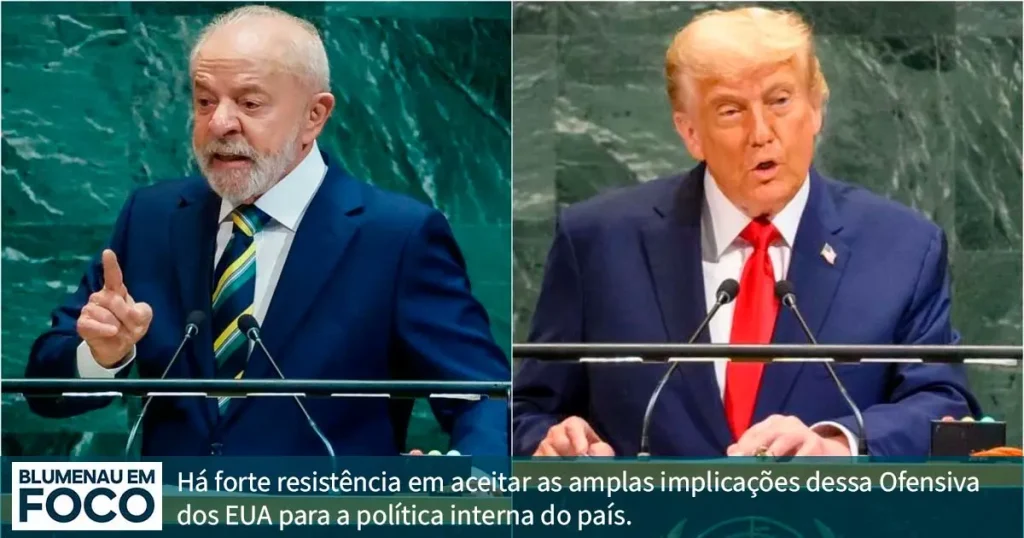 Resistência do Governo Lula  à Ofensiva dos EUA Contra PCC e CV. - Blumenau em Foco Notícias de Blumenau, Vale do Itajaí/SC.