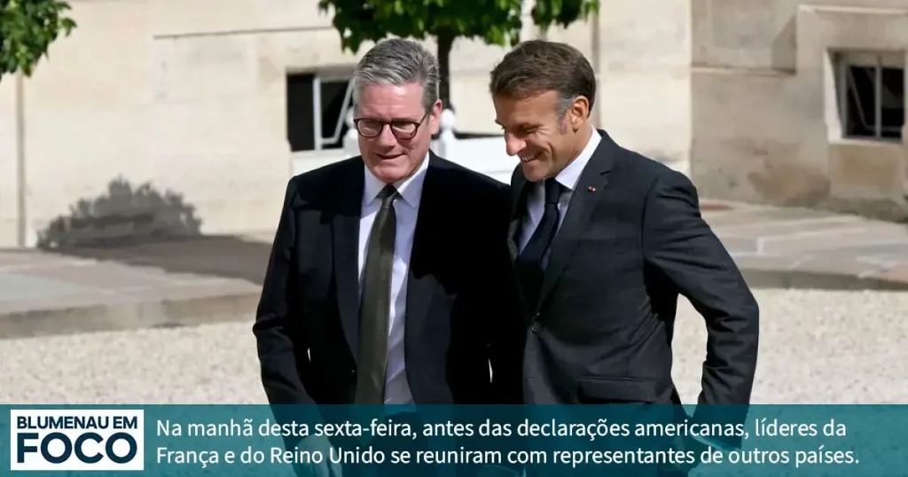 Reunião na Europa Sobre a Reabertura do Estreito de Ormuz, Antes das Declarações Americanas. Blumenau em Foco Notícias.