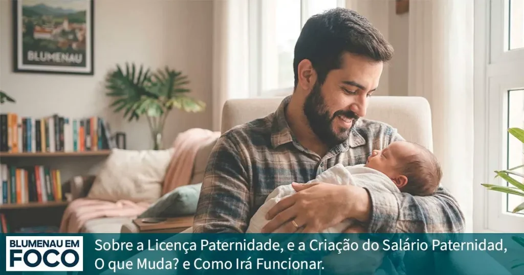 Sobre a Licença Paternidade e a Criação do Salário Paternidade. - Blumenau em Foco Notícias de Blumenau  e Região do Vale do Itajaí/SC.