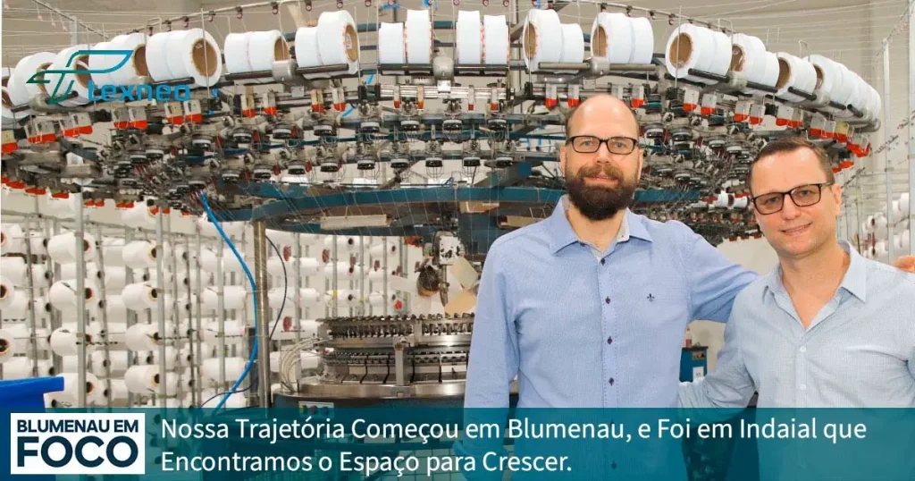 Trajetória da Texneo em Blumenau e Indaial/SC. - Blumenau em Foco Notícias de Blumenau e Vale do Itajaí/SC.