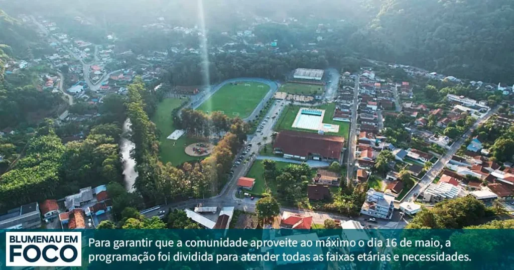 Vem pro Parque e Prefeitura nos Bairros: Programação do Evento no dia 16 de Maio de 2026. - Blumenau em Foco Notícias de Blumenau e Região.