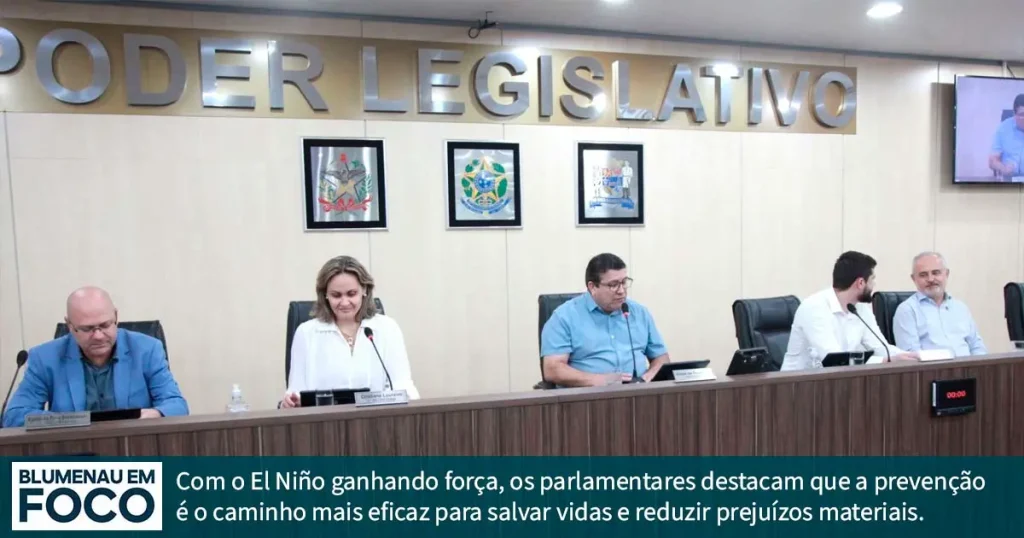 Mobilização e Planejamento Estratégico para o El Niño em Blumenau. - Blumenau em Foco Notícias de Blumenau/SC