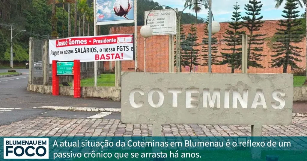 Coteminas em Blumenau: Histórico de Dificuldades e Recuperação Judicial. - Blumenau em Foco Portal de Notícias de Blumenau/SC Coteminas em Blumenau: Histórico de Dificuldades e Recuperação Judicial. - Blumenau em Foco Portal de Notícias de Blumenau/SC