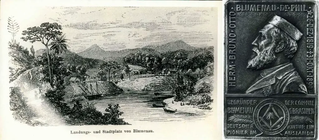 Dia 19 de Junho de 1846: O Primeiro Contato do Dr. Blumenau com o Brasil. - Blumenau em Foco Portal de Notícias de Blumenau/SC