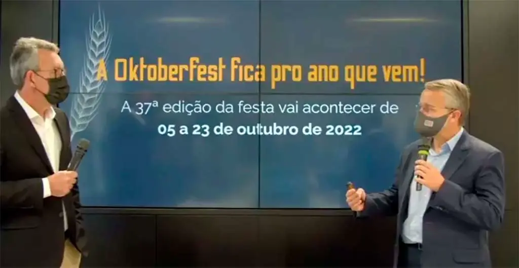 Dia 23 de Junho de 2021 - O Anúncio da Retomada Histórica da Oktoberfest. - Blumenau em Foco Portal de Notícias de Blumenau/SC Dia 23 de Junho de 2021 - O Anúncio da Retomada Histórica da Oktoberfest. - Blumenau em Foco Portal de Notícias de Blumenau/SC