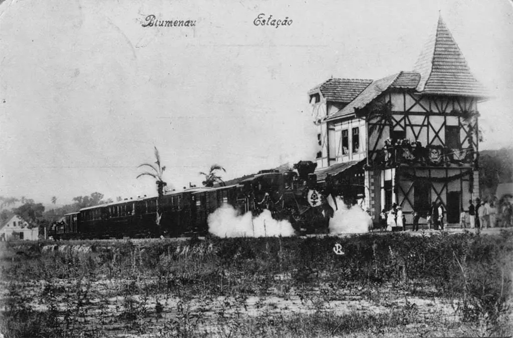 2. O Avanço da Infraestrutura Ferroviária e Viária. - Blumenau em Foco Portal de Notícias de Blumenau/SC