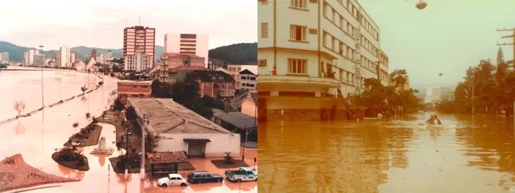 4. A Luta e Resiliência contra as Cheias (Década de 1980) - Blumenau em Foco Portal de Notícias de Blumenau/SC