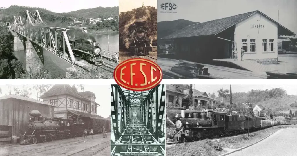 Dia 7 de Junho, Década de 1910, O Crescimento da Infraestrutura Ferroviária (EFSC). - Blumenau em Foco Portal de Notícias de Blumenau/SC