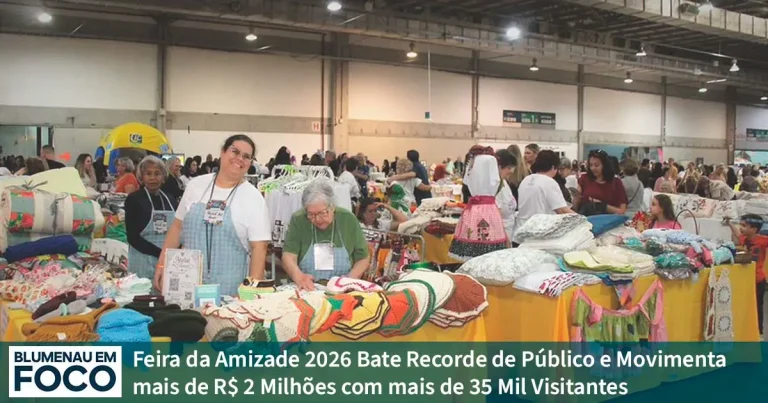 Feira da Amizade 2026 Bate Recorde de Público e Movimenta mais de R$ 2 Milhões. - Blumenau em Foco Portal de Notícias de Blumenau/SC