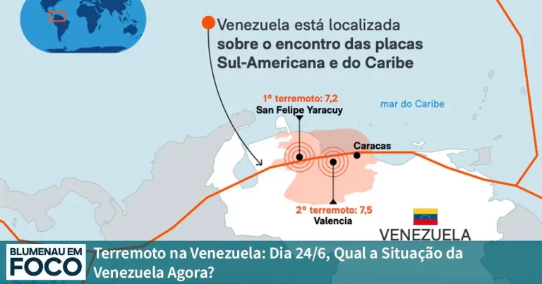 Terremoto na Venezuela: Dia 24/6, Qual a Situação da Venezuela Agora? - Blumenau em Foco Portal de Notícias de Blumenau/SC