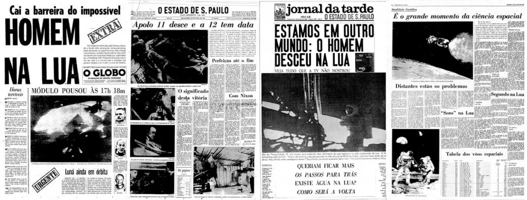 2. Dia 21 de Julho de 1969: Manchetes Sobre a Conquista do Espaço. - Blumenau em Foco Portal de Notícias de Blumenau/SC. 2. Dia 21 de Julho de 1969: Manchetes Sobre a Conquista do Espaço. - Blumenau em Foco Portal de Notícias de Blumenau/SC.