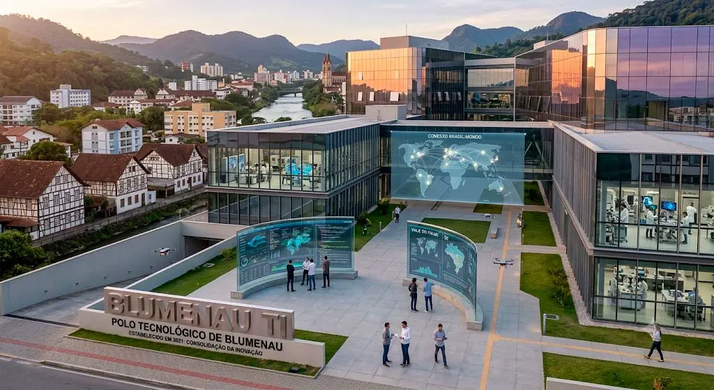 5. Dia 23 de Julho de 2021: A Consolidação do Polo Tecnológico (Blumenau TI) - Blumenau em Foco Portal de Notícias de Blumenau/SC.