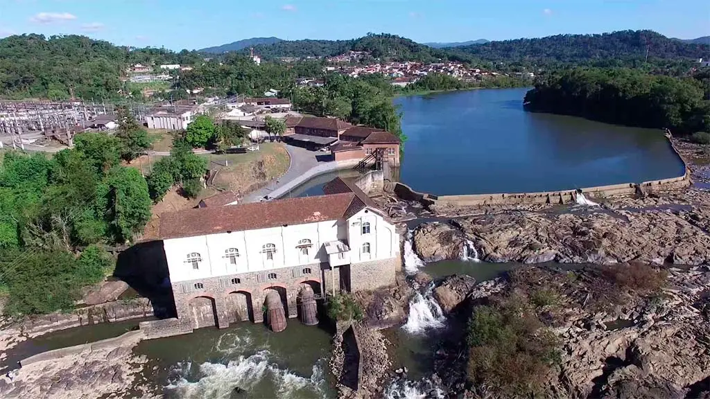 4. O Avanço da Energia com a Usina Salto Weissbach (8 de Julho de 1956) - Blumenau em Foco Portal de Notícias de Blumenau/SC