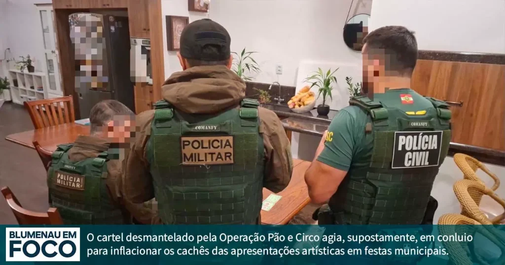 Operação Pão e Circo: Prisão de Empresário, Bloqueio de R$ 9 Milhões, e 50 Mandados de Buscas em SC e RS. - Blumenau em Foco Portal de Notícias de Blumenau/SC