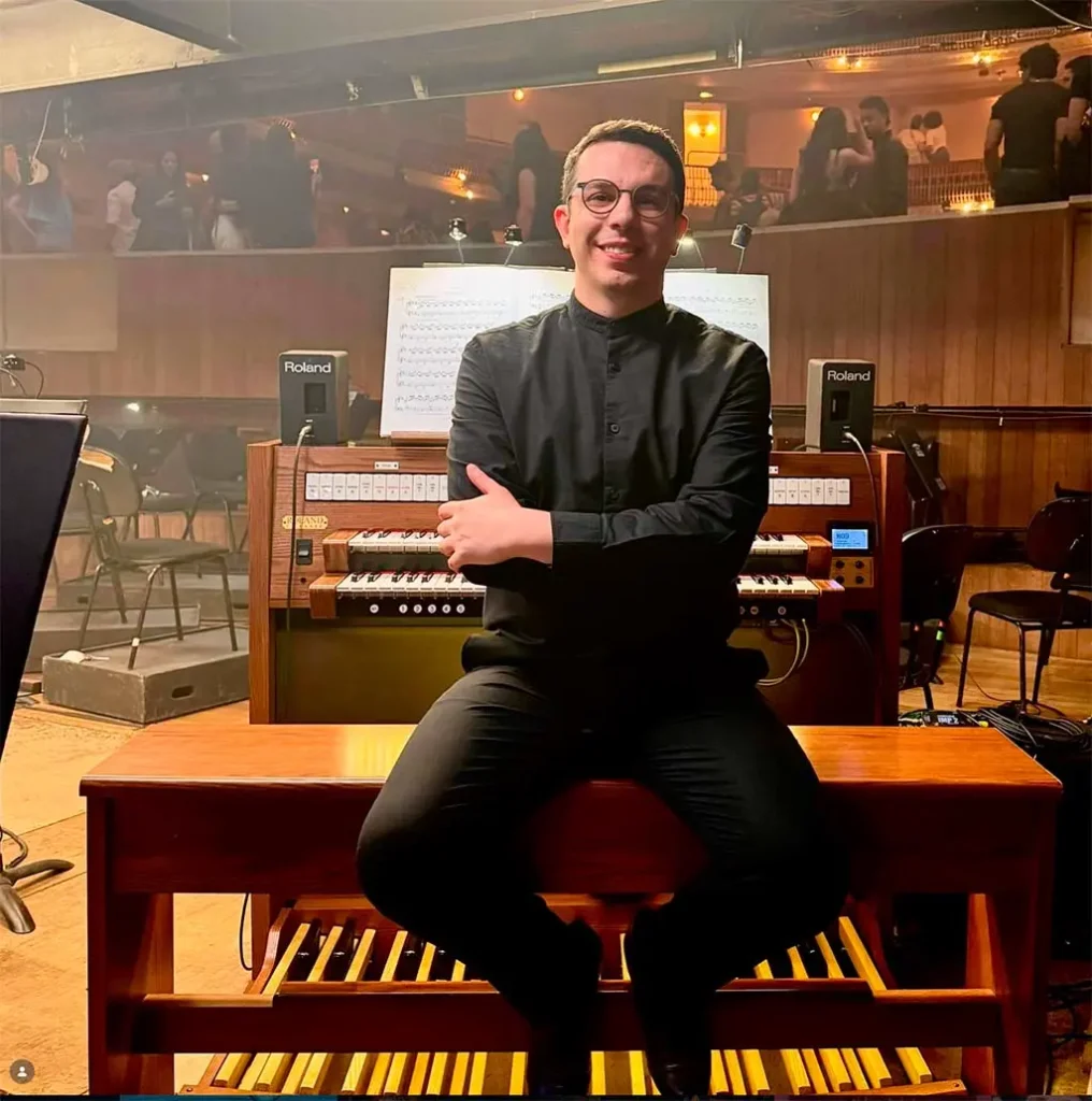 Organista Felipe Bernardo: Apresentação na Igreja Luterana Espírito Sando em Blumenau 12/07/2026. - Blumenau em Foco Portal de Notícias de Blumenau/SC