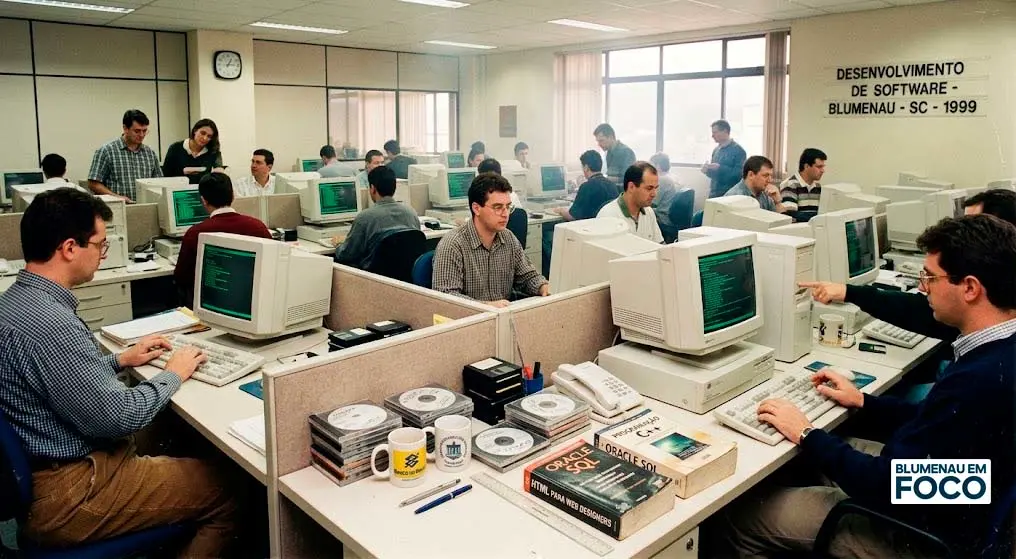 5. A Consolidação do "Vale do Software" (Dia 11 de Agosto de 1999) - Blumenau em Foco Portal de Notícias de Blumenau/SC.