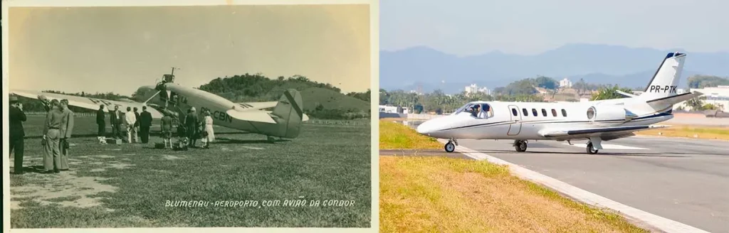 3. O Impulso da Aviação Regional no Aeroclube (Dia 12 de Agosto de 1955) - Blumenau em Foco Portal de Notícias de Blumenau/SC.