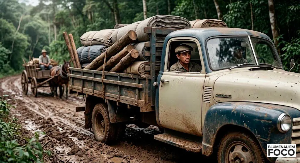 3. Saem as Carroças e Entram os Caminhões (Dia 13 de Agosto de 1948)