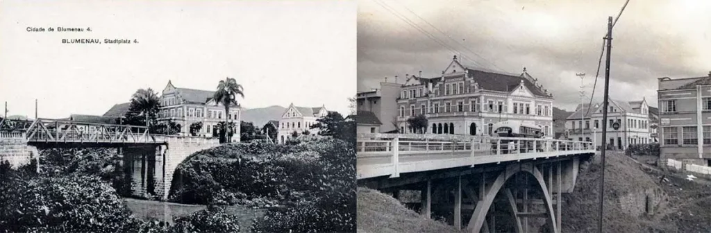 4. A Modernização das Pontes de Concreto (Dia 15 de Agosto de 1970) - Blumenau em Foco Portal de Notícias de Blumenau/SC.
