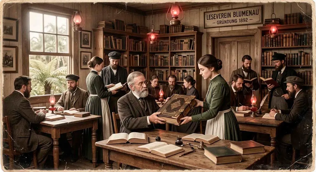 1. A Criação das Primeiras Sociedades de Leitura (Dia 16 de Agosto de 1892) - Blumenau em Foco Portal de Notícias de Blumenau/SC.