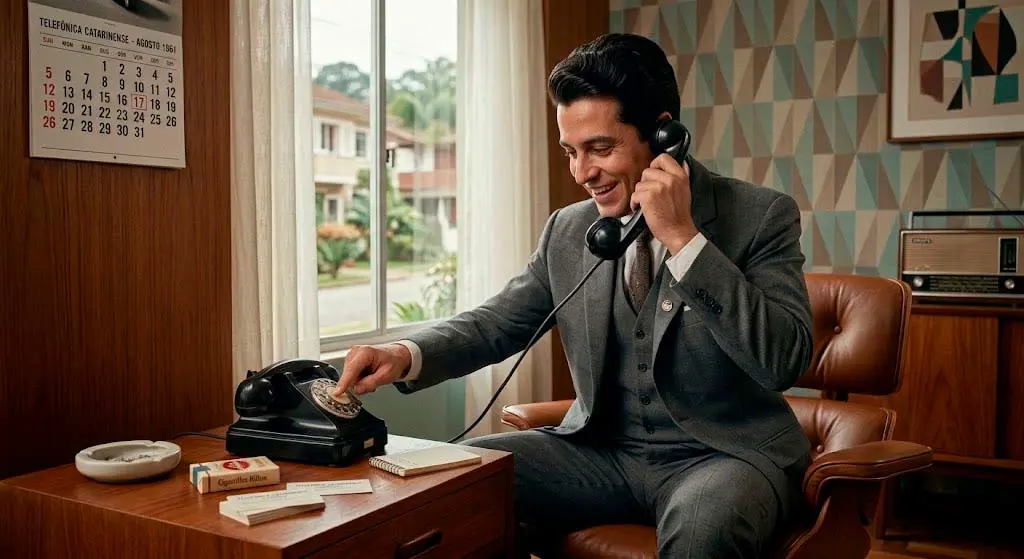3. O Avanço da Telefonia Automática (Dia 17 de Agosto de 1961)- Blumenau em Foco Portal de Notícias de Blumenau/SC.