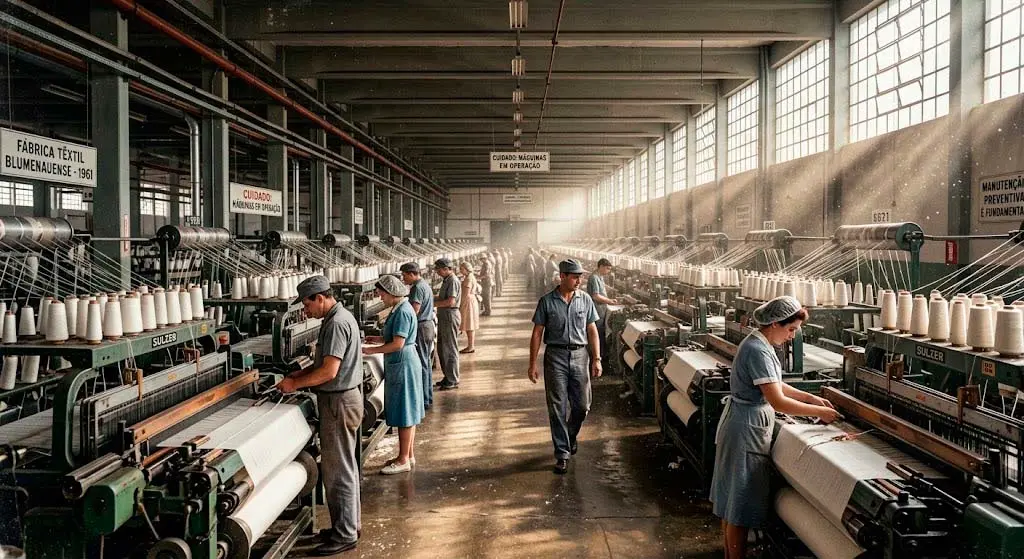 3. A Modernização do Polo Têxtil (Dia 23 de Agosto de 1961) - Blumenau em Foco Portal de Notícias de Blumenau/SC.