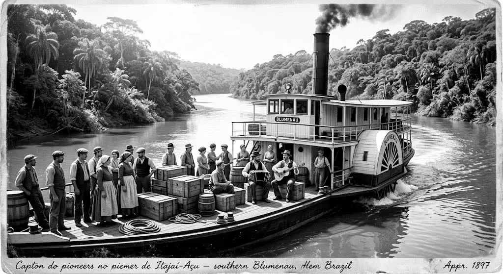 1. O Avanço da Navegação a Vapor no Itajaí-Açu (Dia 31 de Agosto de 1897) - Blumenau em Foco Portal de Notícias de Blumenau/SC.