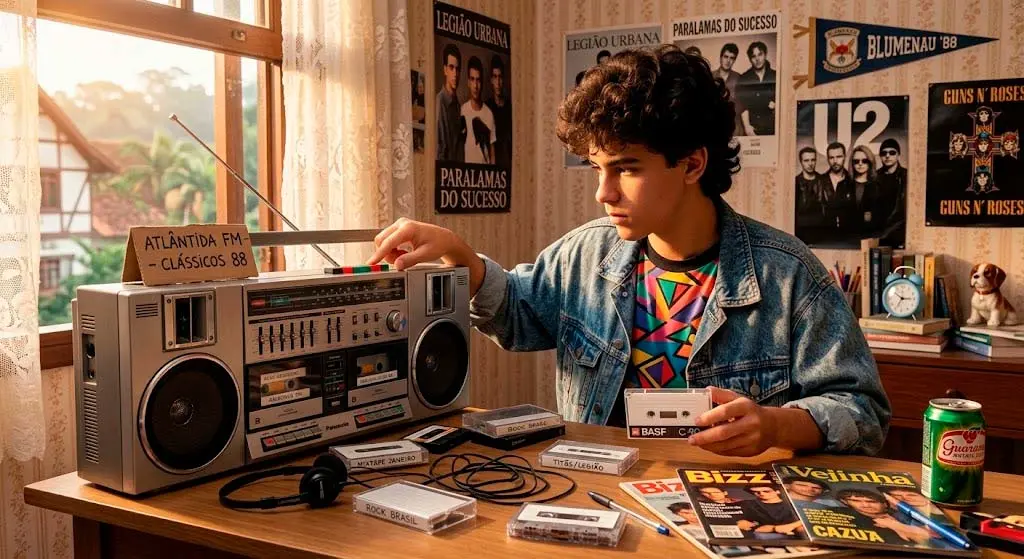 4. Imprensa e Radiodifusão FM (Dia 31 de Agosto de 1988) - Blumenau em Foco Portal de Notícias de Blumenau/SC.