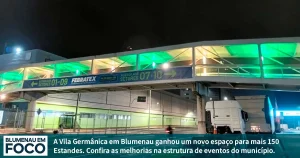 Vila Germânica Recebe Melhorias e Ganha Novo Espaço para Mais 150 Estandes. - Blumenau em Foco Portal de Notícias de Blumenau/SC.