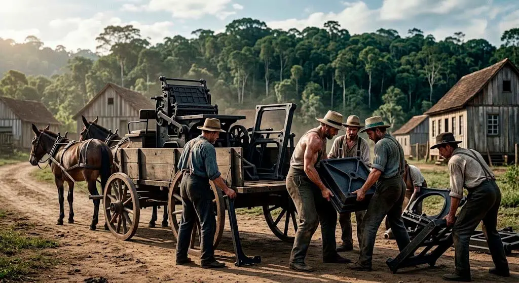 1. Chegada da Primeira Imprensa Tipográfica (Dia 14 de Setembro de 1892)
