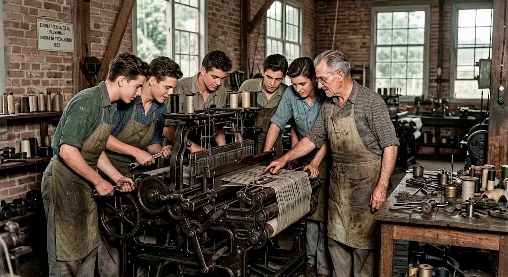 3. A Criação do Ensino Técnico Têxtil (Dia 14 de Setembro de 1952)