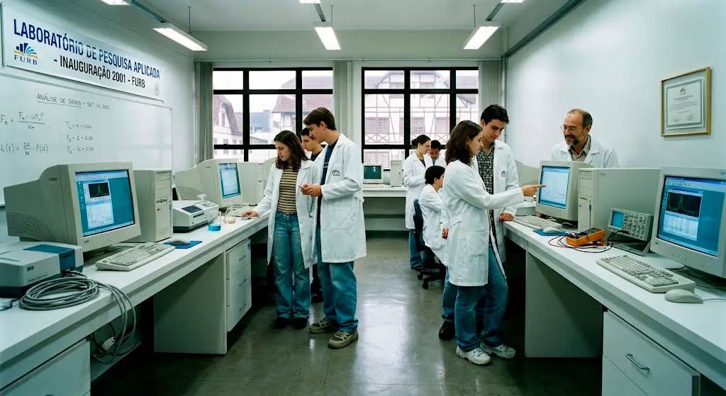 Expansão e Novos Laboratórios da FURB (Dia 15 de Setembro de 2001)