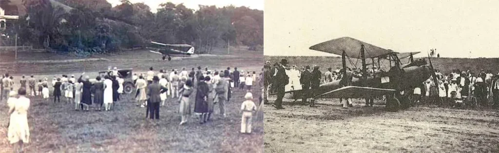 Os Primeiros Passos da Aviação no Vale (Dia 17 de Setembro de 1930) Os Primeiros Passos da Aviação no Vale (Dia 17 de Setembro de 1930)