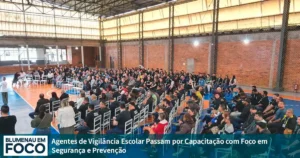 Agentes de Vigilância Escolar Passam por Capacitação com Foco em Segurança e Prevenção. - Blumenau em Foco Portal de Notícias de Blumenau/SC.